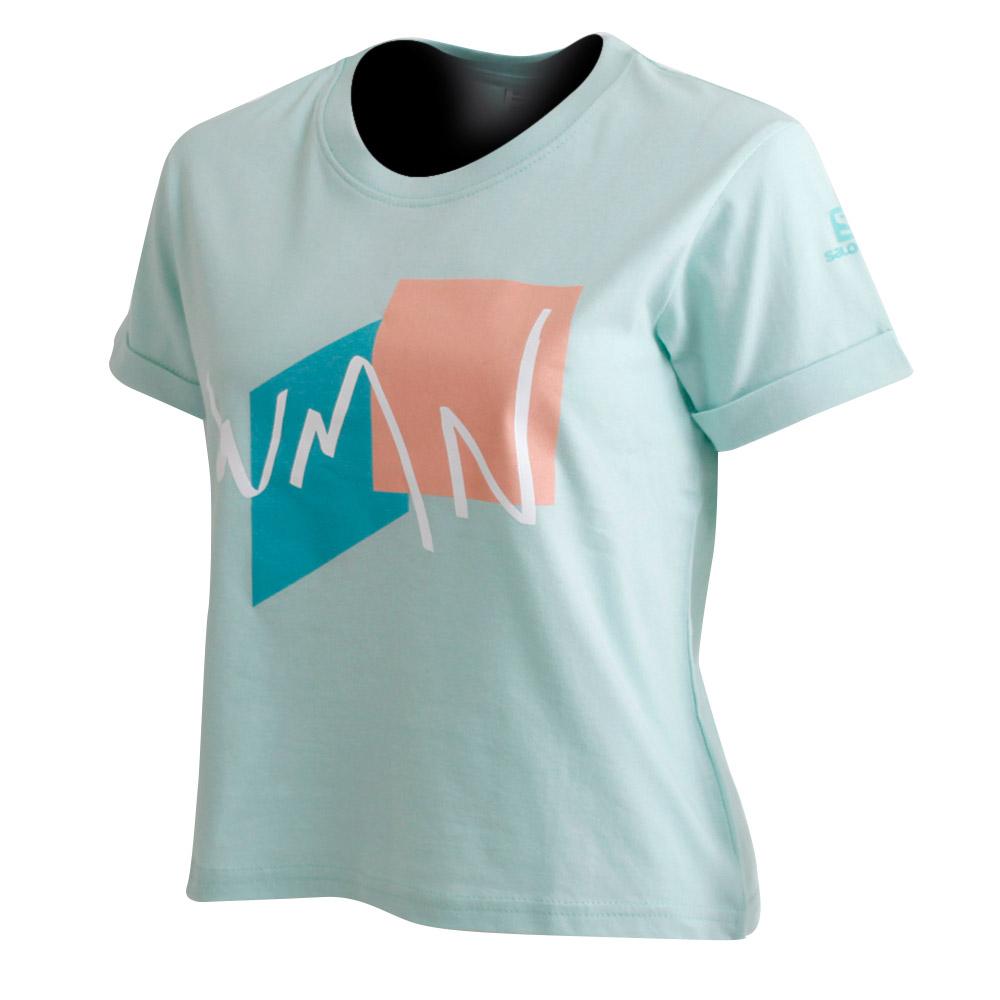 T-Shirts Salomon Femme Multicolore - Salomon WMN CROPPED TEE - France (7154-KYPHG)